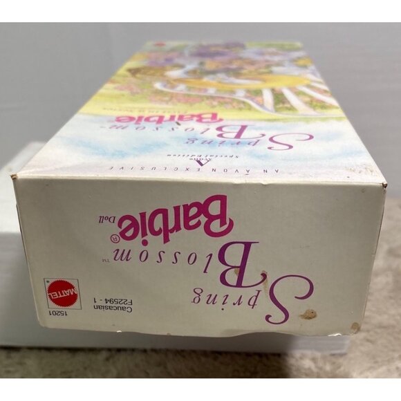 Spring Blossom Barbie Doll Special Edition Avon Exclusive 1995 Mattel - Picture 10 of 15